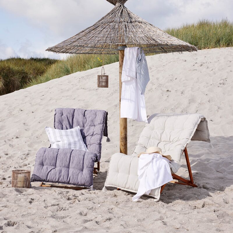 Lene Bjerre Molli badehåndkle 140x70 cm hvit