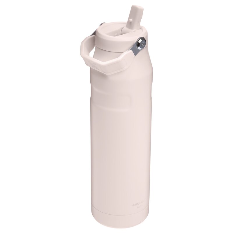 Stanley Iceflow flip straw tumbler termoflaske 1L rose quartz