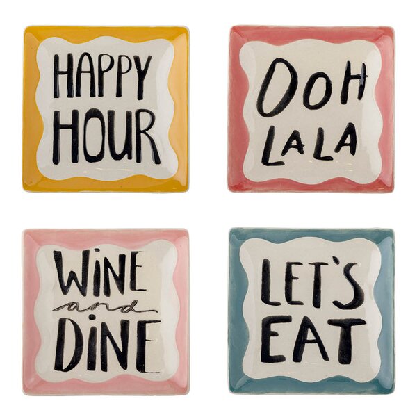 Bloomingville Soline fat 13x13 cm 4 stk multi