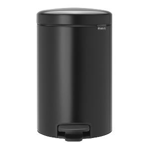 Brabantia NewIcon pedalbøtte 12L matt svart
