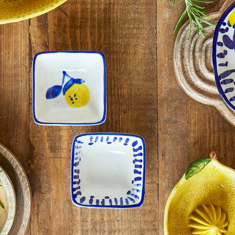 Creative Collection Maxima skål 8x8 cm 2 stk blå