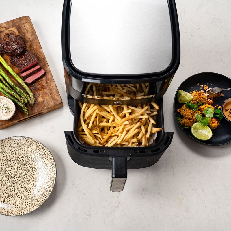 OBH Nordica Easy Fry Precision AG5058S0 airfryer 2-i-1 svart