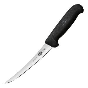 Victorinox Fibrox utbeiningskniv smalt knivblad 15 cm svart