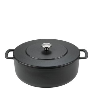 Combekk Støpejernsgryte 28 cm 5,3L svart