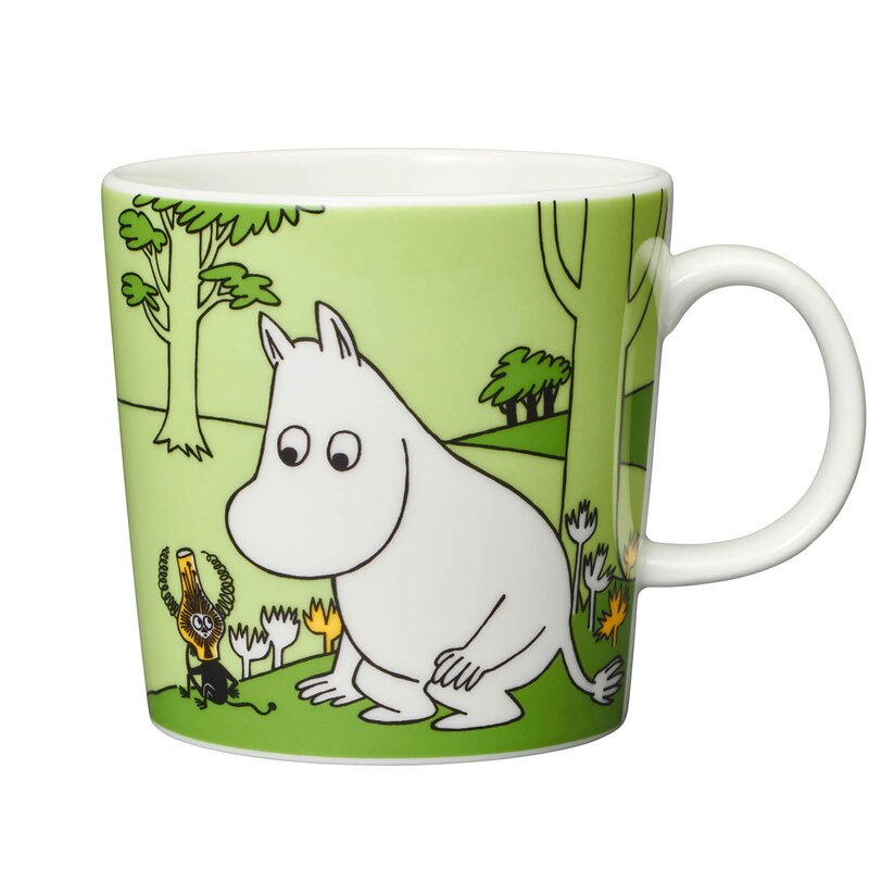 MoominArabia Mummikopp 30 cl Snorkfrøken og Mummitrollet 2 stk 80 år