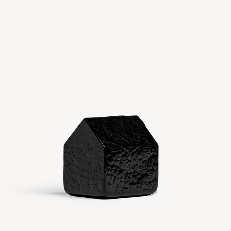 Kosta Boda Kosta Huset 7,8 cm svart