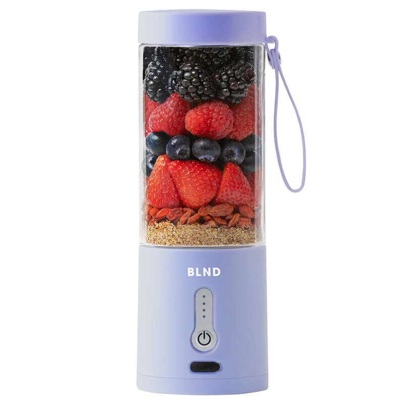 BLND Bærbar blender 0,53 L blå