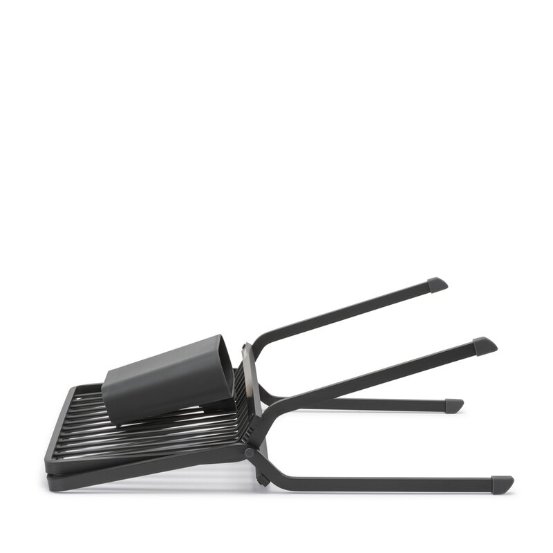 Brabantia SinkSide sammenleggbart oppvaskstativ 31,5x33x37 cm svart