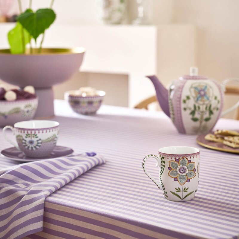 Pip Studio Lily & Lotus krus liten 14,5 cl off-white