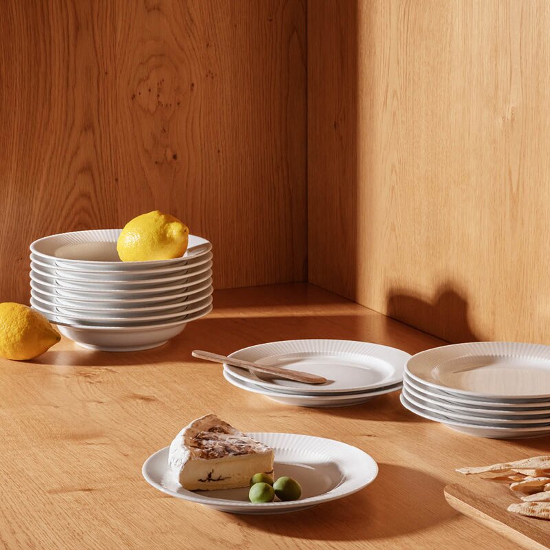 Eva Trio Legio Nova dyp tallerken 22 cm hvit