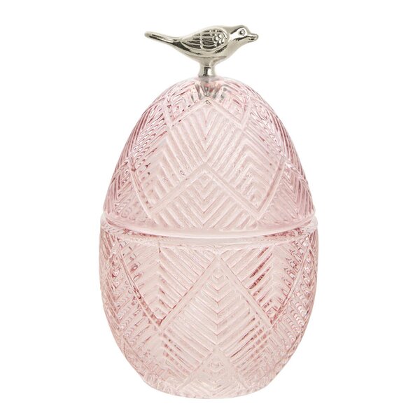Lene Bjerre - Esilia bonbonniere egg 15,5 cm dusty rose