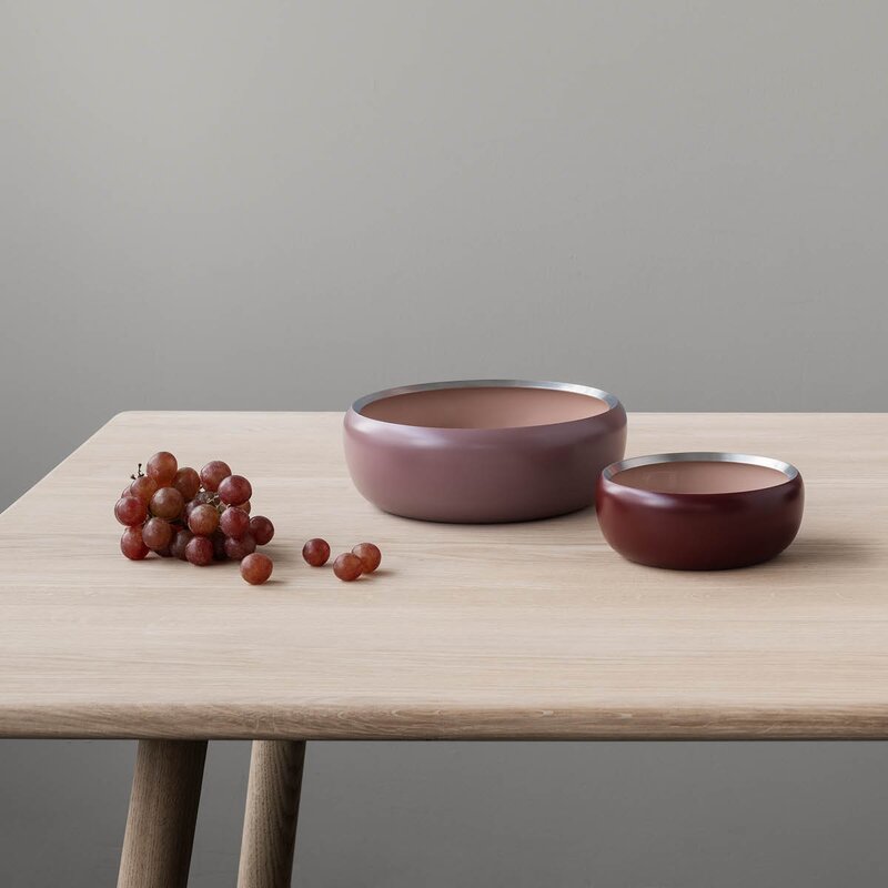 Stelton Ora skål 22 cm dus lilla