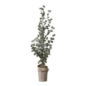 Lene Bjerre Pinea grantre 115 cm med LED-lys grønn