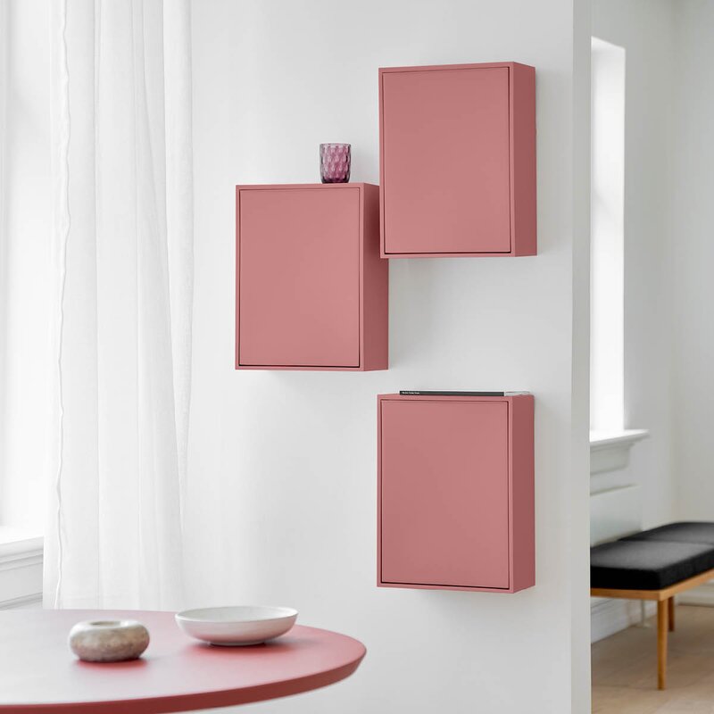 ReCollector Recycling kildesorteringsboks 30x15x40 cm Ash Rose