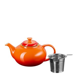 Le Creuset Signature tekanne m/ filter 1,3L volcanic