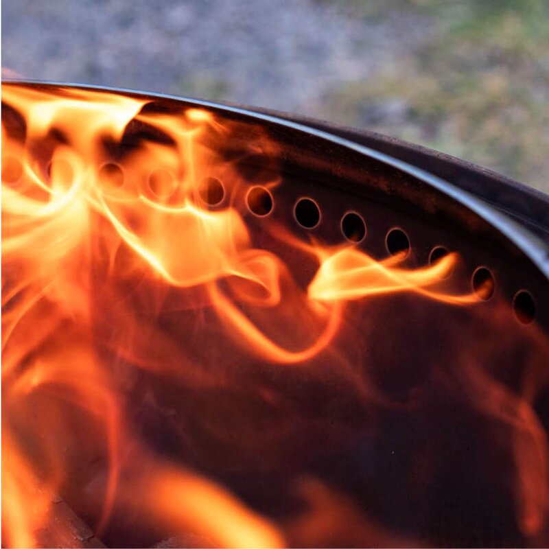 Espegard Lue 60 rentbrennende bålbrenner stål