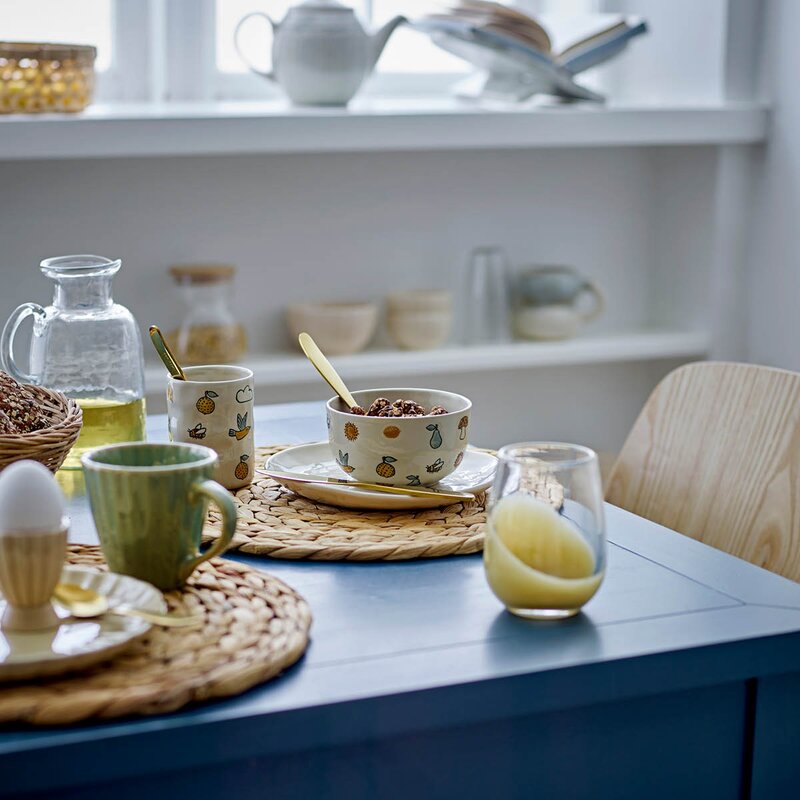 Bloomingville MINI Agnes barneservise 3 deler hvit