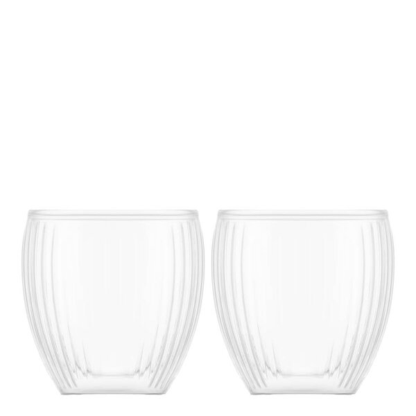 Bodum - Pavina glass  20 cl 2 stk klar