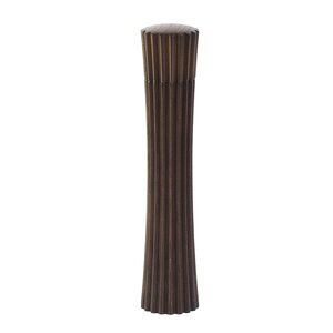 Legnoart Pleats salt- og pepperkvern keramisk 26 cm mørk asketre