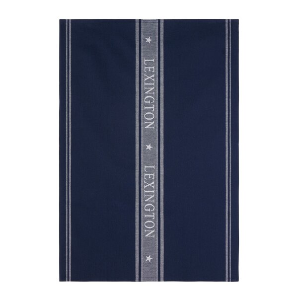 Lexington Icons kjøkkenhåndkle stjerne 70x50 cm dress blå/hvit