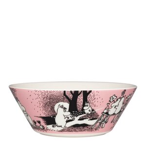 MoominArabia Frokostbolle 15 cm Kjærlighet rosa 30 år