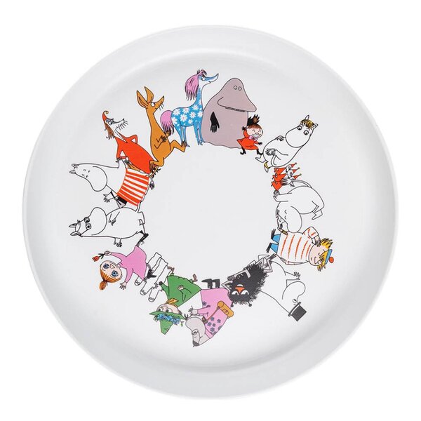 Martinex Mummi asjett 19 cm mummifamilien hvit