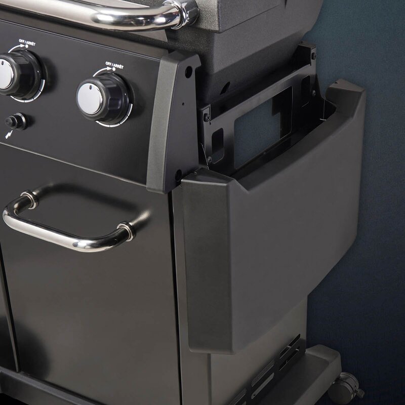 Broil King Royal 340 Shadow gassgrill med sidobrenner