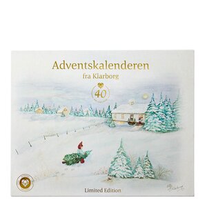 Klarborg Adventskalender julefigurer 4 deler 40-årsjubileum