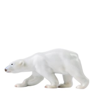 Royal Copenhagen Figurines isbjørn figur 6 cm hvit