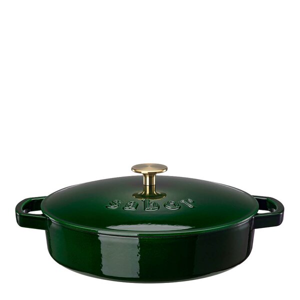 Sabor Classic buffetgryte 3,5L støpejern Shiny Green