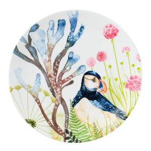 Magnor Florytale tallerken 21 cm 4 stk Puffin