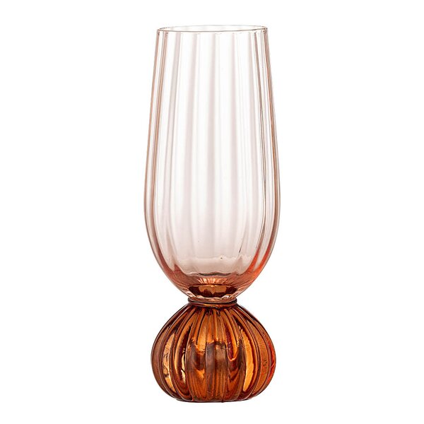 Bloomingville Taurin champagneglass 25 cl rosa