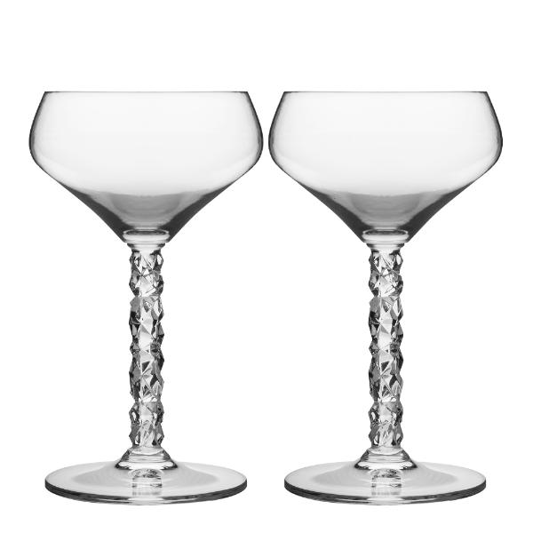 Orrefors Carat champagne coupe 24 cl 2 stk