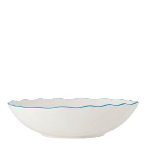 Bloomingville Dorothy serveringskål 28x6,5 cm blå