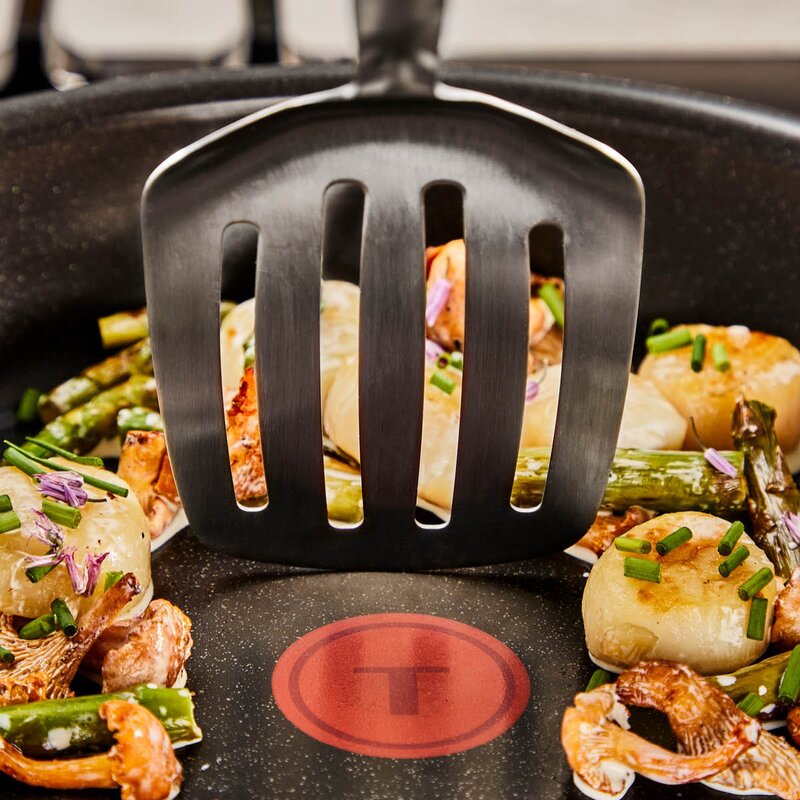 Tefal Exceptional Ceramic sautépanne m/lokk 24 cm svart
