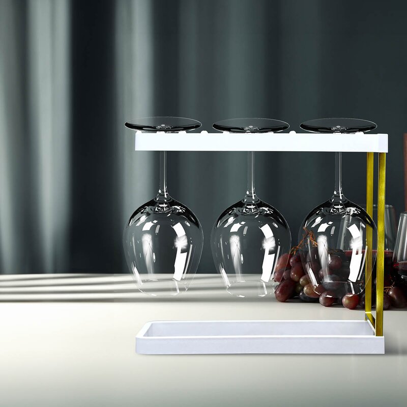 Happy Sinks Happy vinglassholder hvit