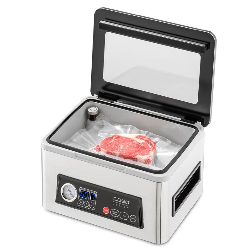 Caso VacuChef 50 kammer vakuummaskin sølv/svart