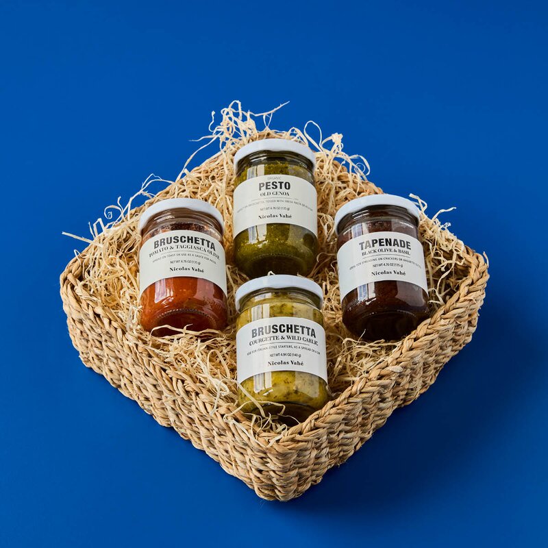 Nicolas Vahé Naba oppbevaringskurv 21x21 cm sjøgress