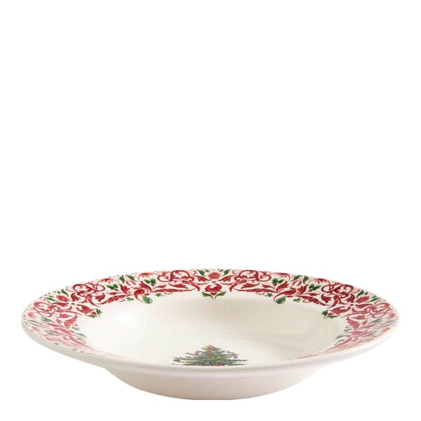 Spode Christmas Tree Yuletide dyp tallerken 23 cm