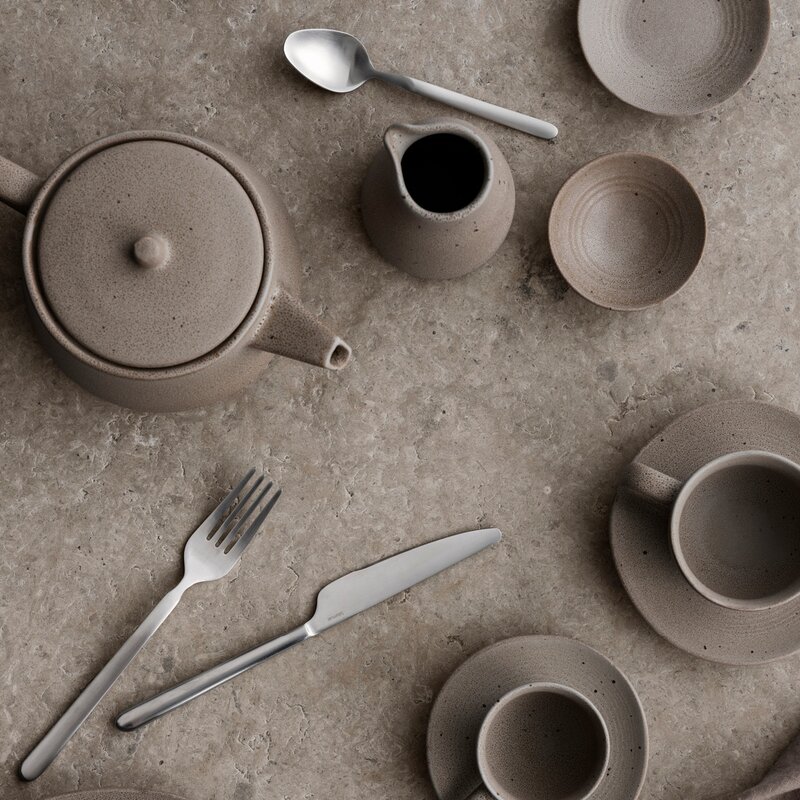 Blomus Kumi asjett S 14 cm lys brun