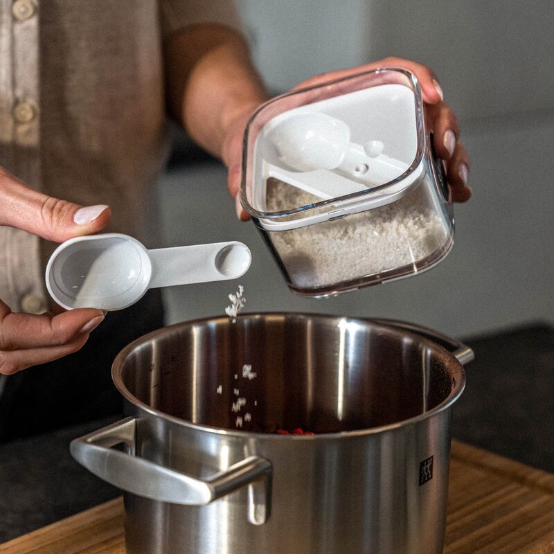 Zwilling Fresh & Save Cube måleinnsats S 9x9 cm hvit