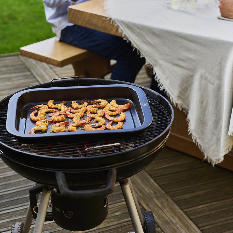 Peugeot Grill2Table ildfast form rektangulær 43 cm svart