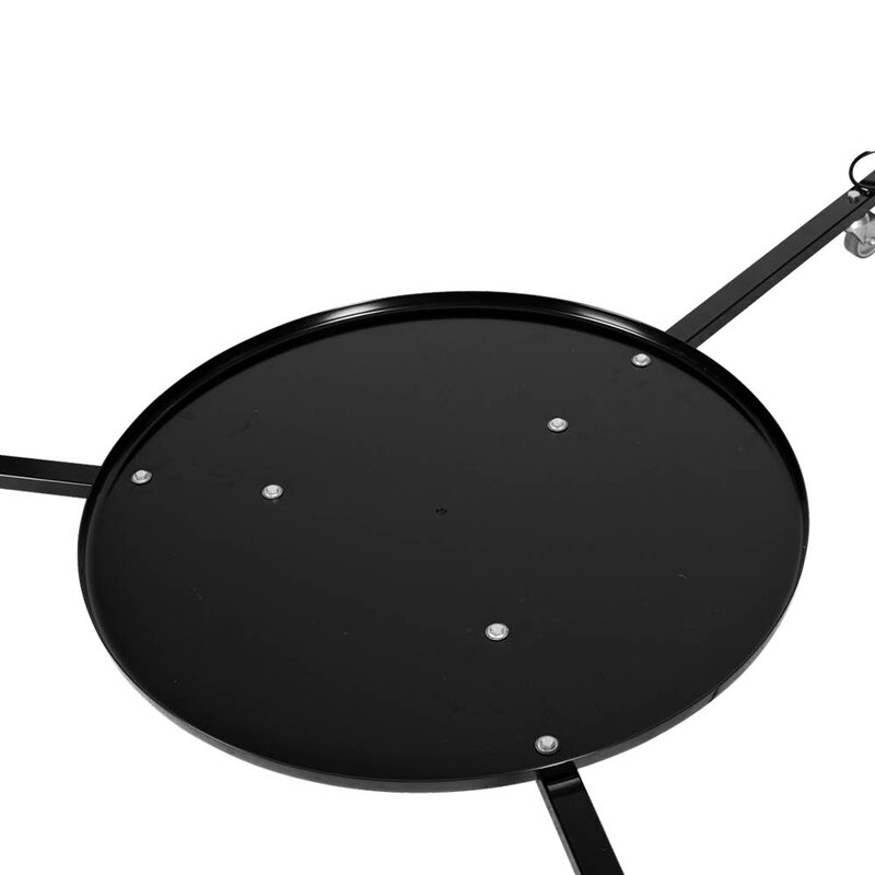 Espegard Understell med hjul til bålpanne svart