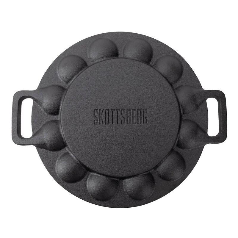 Skottsberg Poffertjes/munkepanne 19 hull 24 cm støpejern