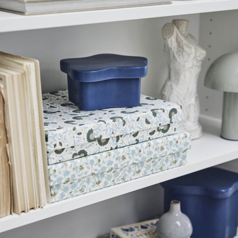 Lene Bjerre Ellen eske sett 2 stk 34x6,5 cm hvit