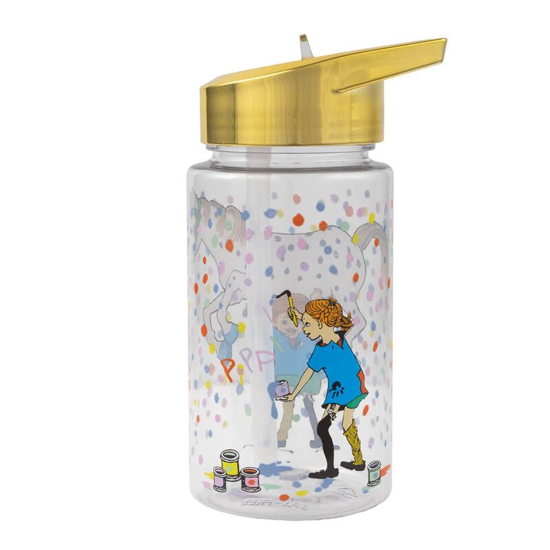 Rätt Start Pippi vannflaske 0,5L Bursdag gull