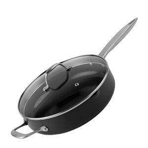 Zyliss Ultimate Pro keramisk sautepanne 28 cm med lokk svart