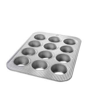 USA Pan Muffinsform 12 muffins aluminisert stål
