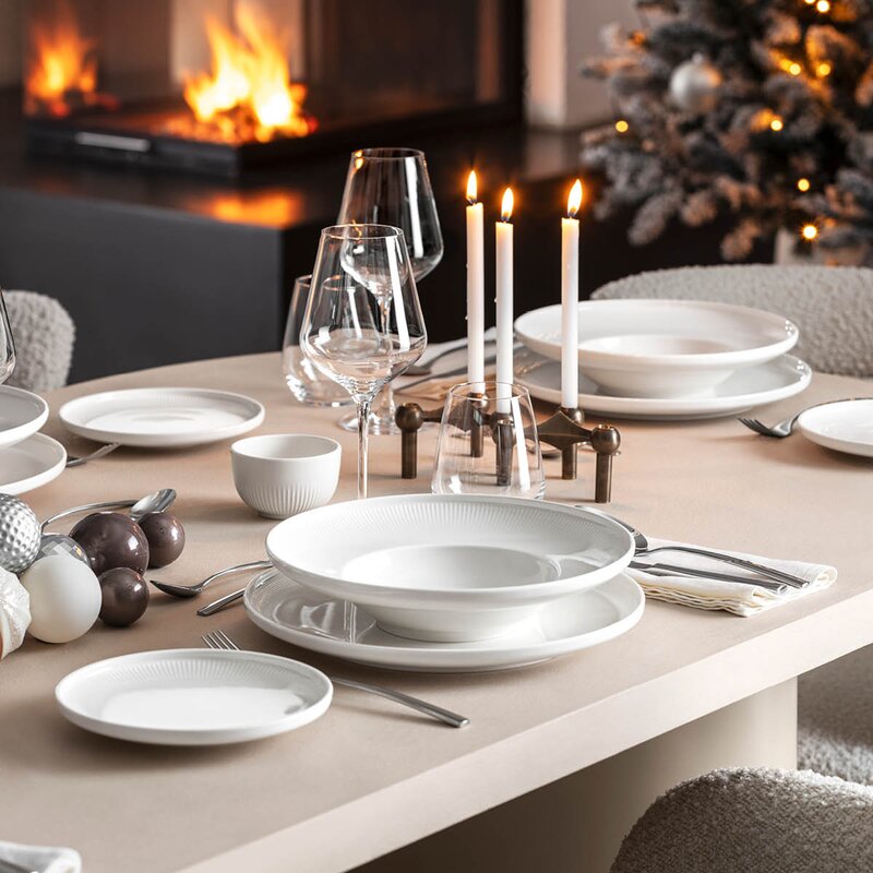 Villeroy & Boch Afina dyp tallerken 25 cm hvit