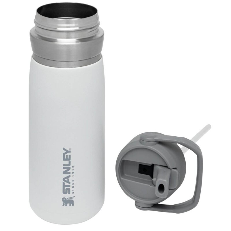 Stanley The IceFlow Flip Straw termoflaske 0,65L hvit